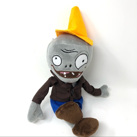 Unbranded Toys Plants Vs Zombies Conehead Zombie Stuffed Plush Toy